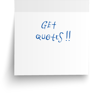 Get quotes sticky reminder